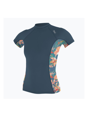 Дамски бански O'Neill Side Print Rash Guard black/mikah floral