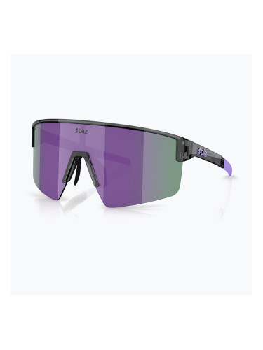 Слънчеви очила Bliz P004 Small crystal black/grey purple multi