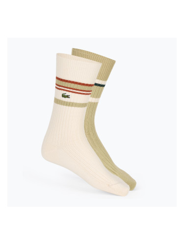 Чорапи Lacoste RA5988 2 чифта viennese/flour