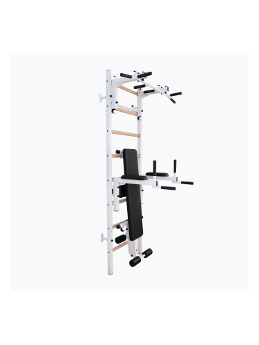 Стълба за гимнастика BenchK, бяла BK-233W