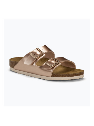 Детски чехли BIRKENSTOCK Arizona BF Narrow Electric Metallic Copper