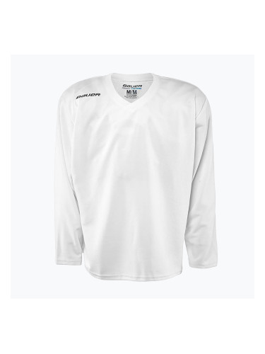 Блуза с дълъг ръкав за хокей Bauer Flex Practice Jersey white