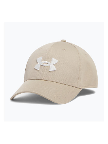 Мъжка бейзболна шапка Under Armour Blitzing city khaki/white quartz
