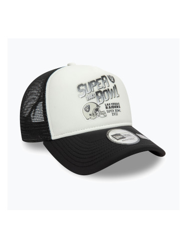New Era Superbowl Trucker Las Vegas Raiders бейзболна шапка черна
