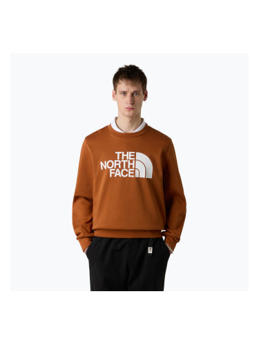 Мъжки суитшърт The North Face Easy Crew burnt umber