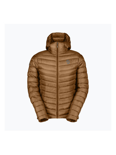 Мъжко подплатено яке SCOTT Insuloft Tech Primaloft Hoody bread brown
