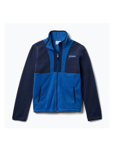 Мъжки суитшърт Columbia Back Bowl II Full Zip collegiate navy/mountain blue