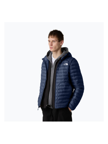 Мъжко пухено яке The North Face Huila Synthetic Hoodie summit navy