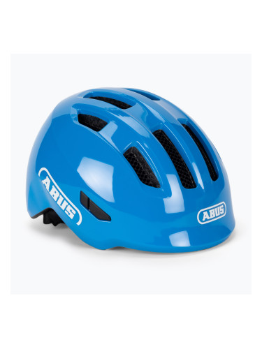 Детска велосипедна каска ABUS Smiley 3.0 blue 67294
