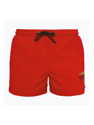 Мъжки къси панталони за плуване Aeronautica Militare 251BW223CT2967 tango red