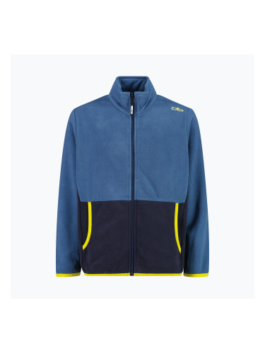 Детско яке за вятър CMP 33H4304 Arctic Fleece, bluestone/b.blue/winter Sun