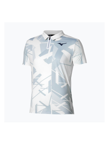 Мъжка тениска Mizuno Daybreakers Shadow Polo white/gray