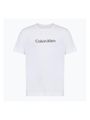 Мъжки Calvin Klein LVGMS5K183 Графична класическа бяла тениска
