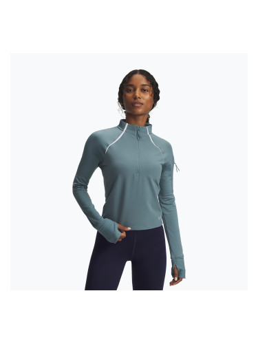 Дамски суитшърт за бягане Under Armour Pro Half Zip jasper blue/reflective
