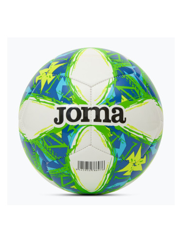 Футболна топка Joma Challenge III white/fluor green размер 3