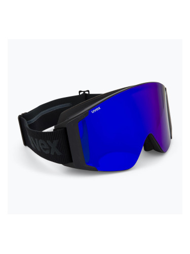 Предпазни ски очила UVEX G.gl 3000 TO black matt/mirror blue/lasergold lite/clear