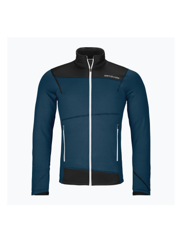 Мъжки суитшърт ORTOVOX Fleece Light deep ocean