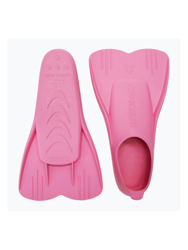 Детски плавници за гмуркане с шнорхел Cressi Mini Light pink