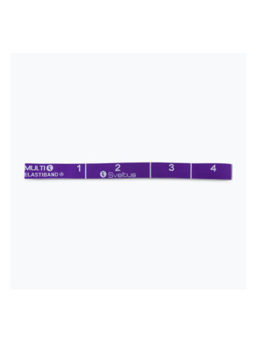 Упражнение еластично Sveltus Multi Elastiband purple 0133