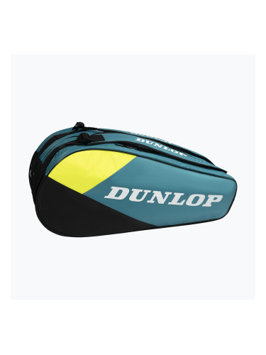 Тенис чанта Dunlop SX-Club 10Rkt teal/black/yellow