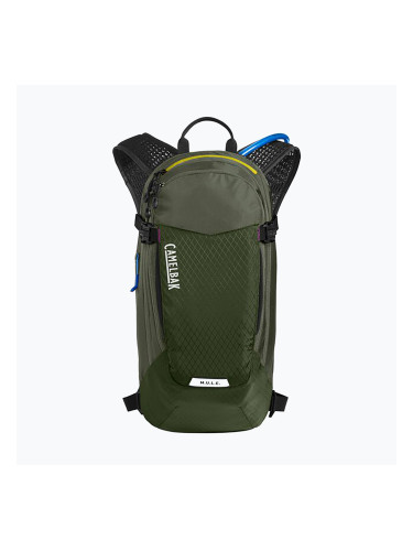 CamelBak M.U.L.E. 12 л велосипедна раница с 3 л резервоар прашна маслина