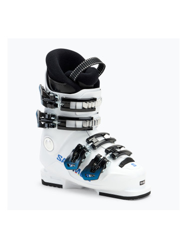 Детски ски обувки Salomon S/Race 60T M Jr white/white/process blue