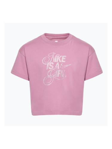 Детска тениска Nike Sportswear Plum dust