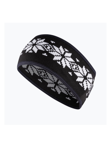 Лента за глава Newland Genista black/white