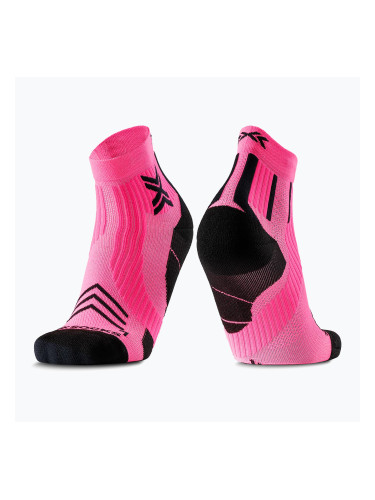 Мъжки чорапи X-Socks Run Expert Ankle fluo pink/x black