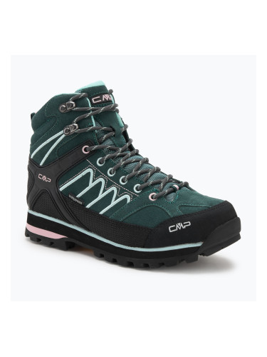 Дамски обувки за трекинг CMP Moon Mid WP trek/green/pink
