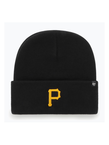 Зимна шапка 47 Brand MLB Pittsburgh Pirates Haymaker black