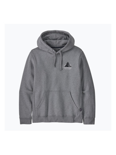 Мъжки суитшърт Patagonia Chouinard Crest Uprisal Hoody gravel heather
