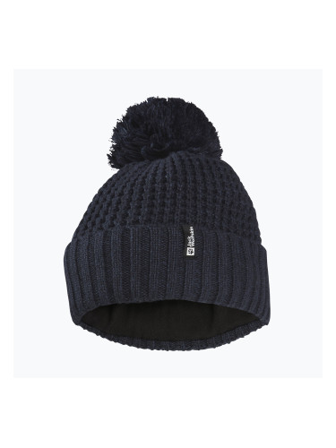Дамска зимна шапка Jack Wolfskin Medley Knit Beanie dark navy