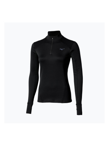 Дамски потник за бягане Mizuno Active Warm Half Zip black