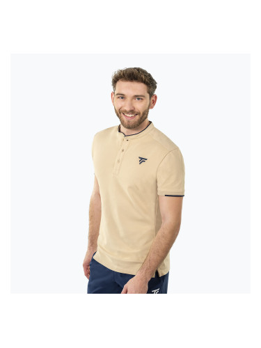 Мъжка поло тениска Tecnifibre Polo Pique sand