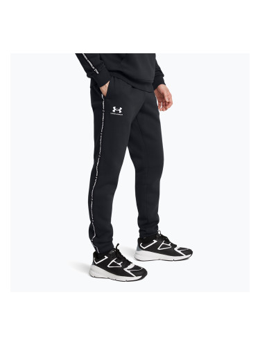 Мъжки панталони Under Armour Icon Fleece Jgr black/white
