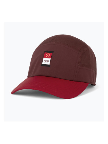 Шапка с козирка Ciele Athletics GOCap SC Comp Ccube dark wine red