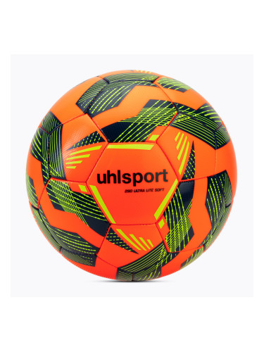 Футбол uhlsport Ultra Lite Soft 290 fluo orange/navy/fluo yellow размер 5
