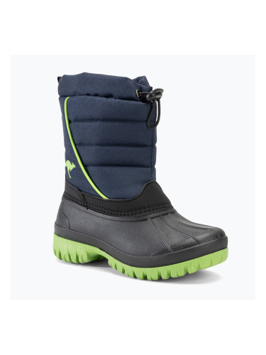 Юношески ботуши за сняг KangaROOS K-Ben dk navy / lime