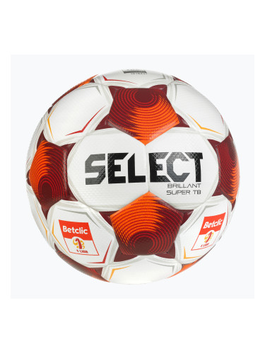 Футболна топка SELECT Brillant Super FIFA Betclic 1 v25 white/red размер 5