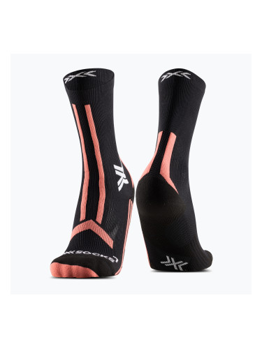 Дамски чорапи X-Socks Trailrun Discover Crew x black/dusty rose