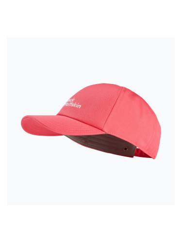 Детска бейзболна шапка Jack Wolfskin sunset coral