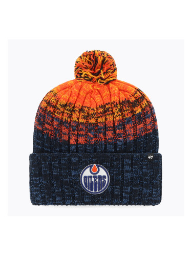 Зимна шапка 47 Brand NHL Edmonton Oilers Cascade navy