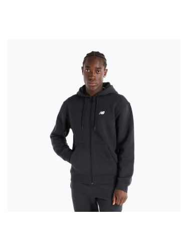 Мъжки суитшърт New Balance Core Brushed Full Zip black