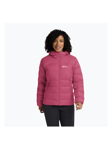 Дамско пухено яке Jack Wolfskin Ather Down Hoody bubblegum