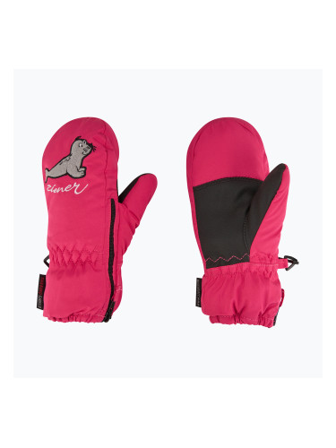 Детски скиорски ръкавици ZIENER LE Zoo Minis pop pink