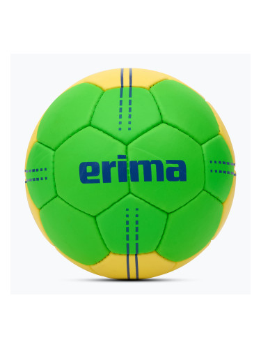 Хандбална топка ERIMA Pure Grip № 4 green/yellow размер 3
