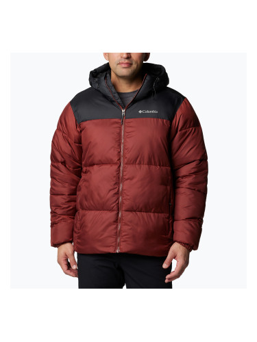 Мъжко пухено яке Columbia Puffect II Hooded spice/ black