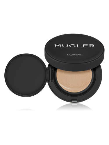 L’Oréal Paris x Mugler дълготраен компактен фон дьо тен за пълно покритие цвят 05 Medium / Illusion 5 23 мл.