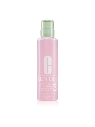 Clinique 3 Steps Clarifying Lotion 3 тоник за смесена и мазна кожа 487 мл.